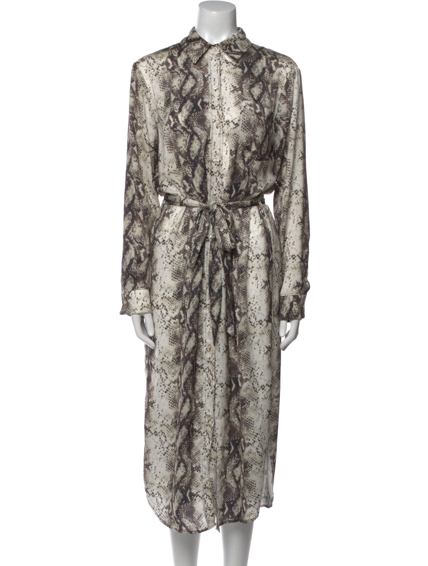 Le Superbe Animal Print Long Dress