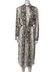 Le Superbe Animal Print Long Dress