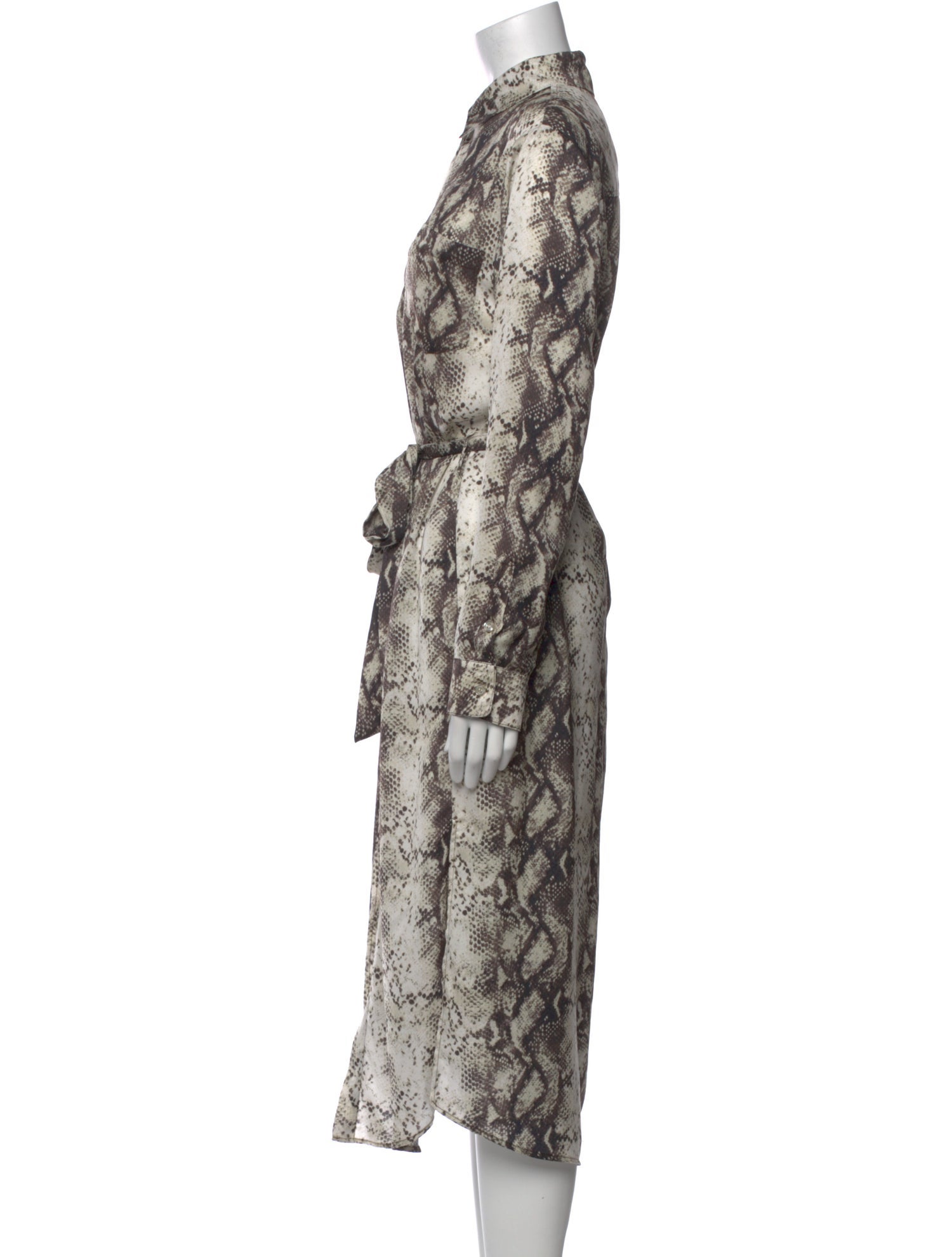 Le Superbe Animal Print Long Dress