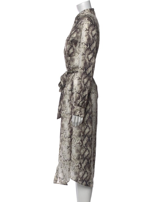 Le Superbe Animal Print Long Dress