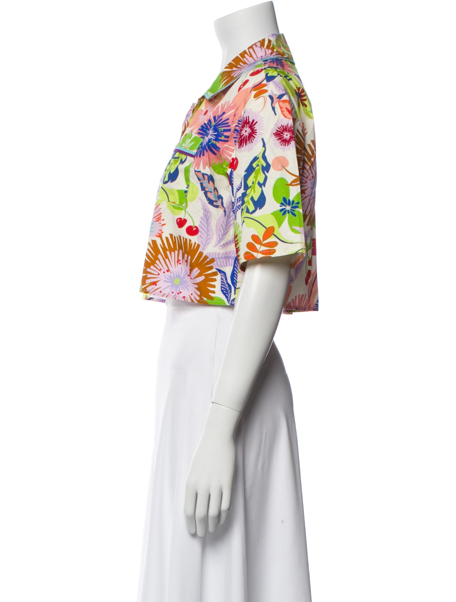 Le Superbe Floral Print Bolero