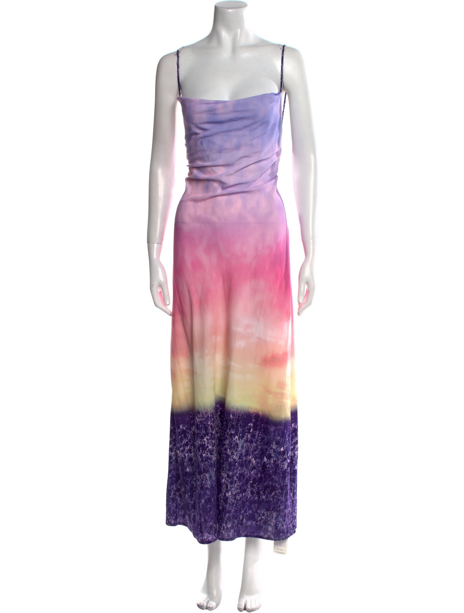 Le Superbe Tie-Dye Print Long Dress