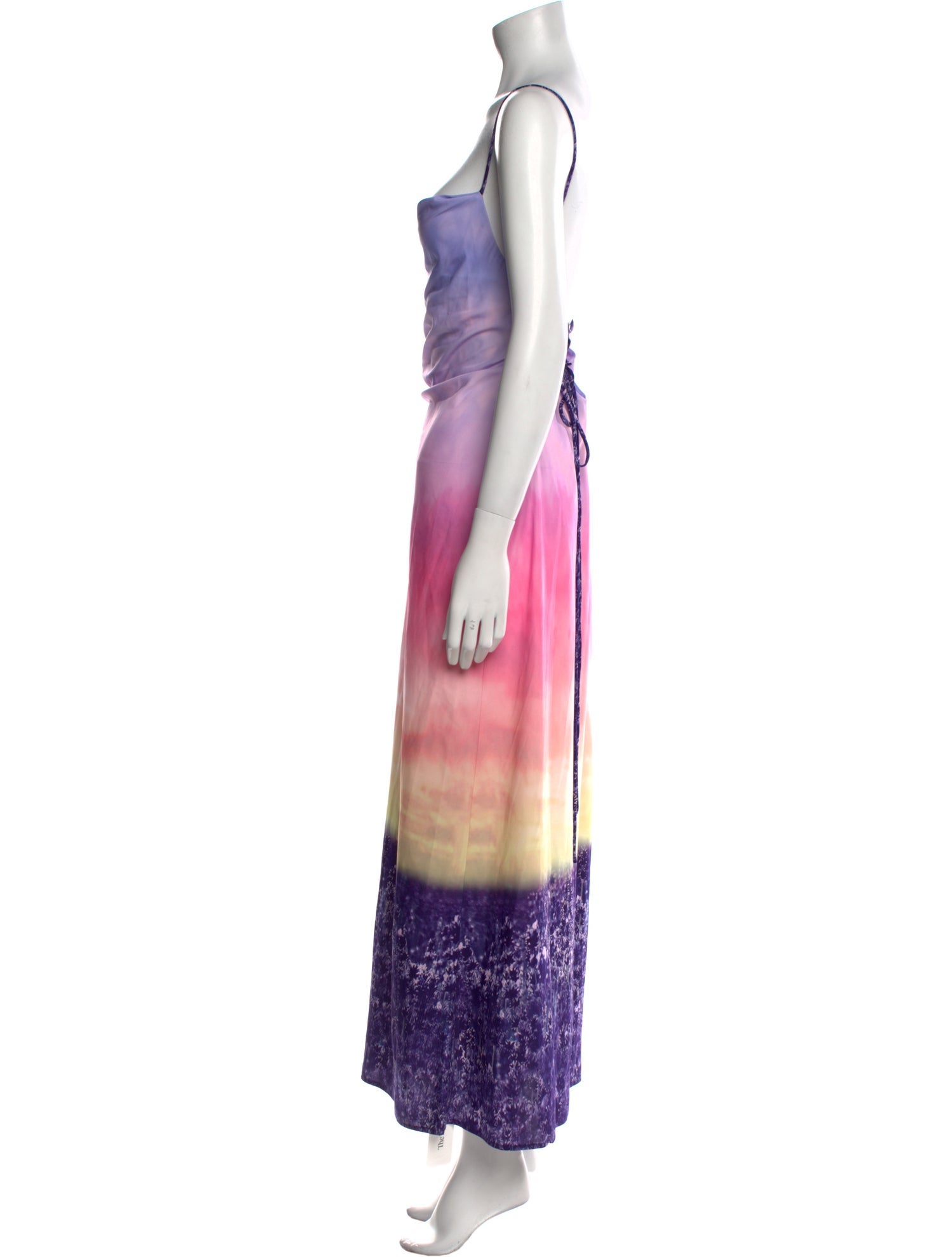 Le Superbe Tie-Dye Print Long Dress