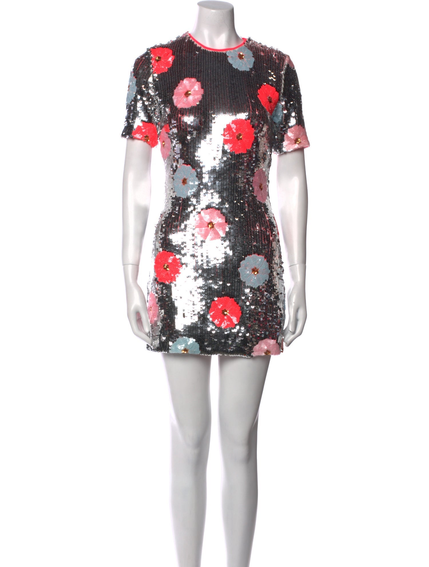 Le Superbe Floral Print Mini Dress