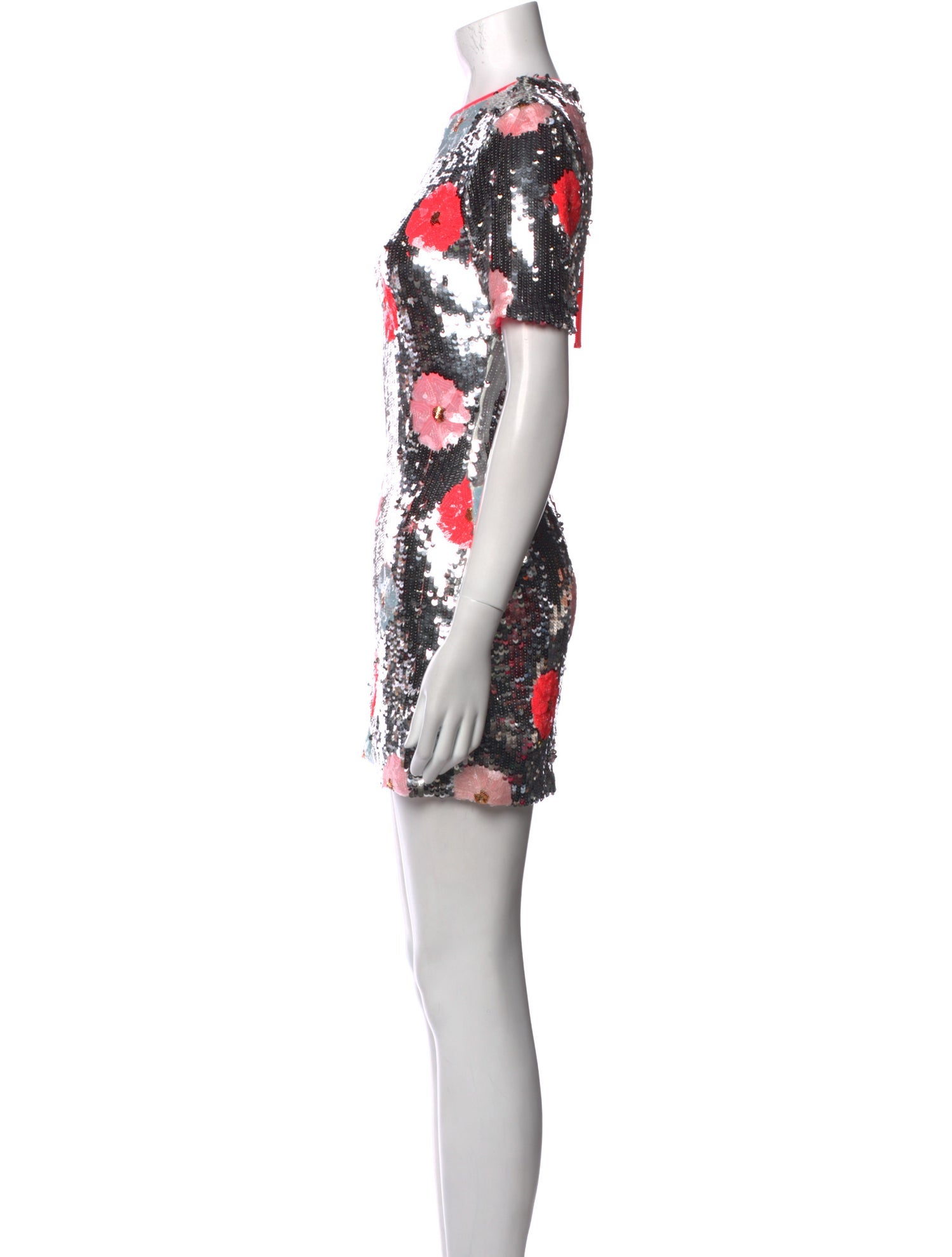 Le Superbe Floral Print Mini Dress