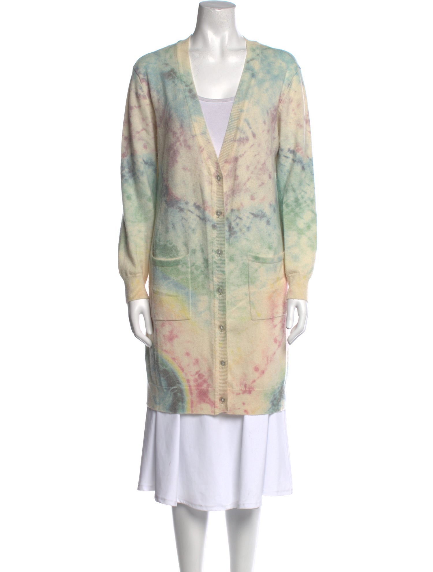 Le Superbe Wool Tie-Dye Print Sweater