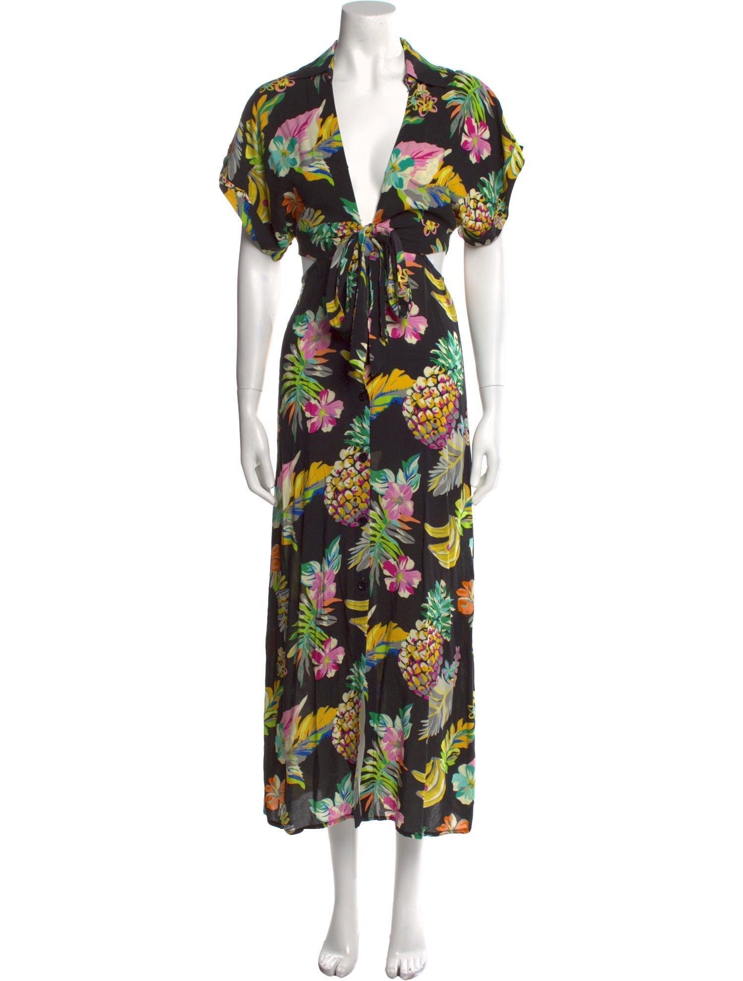 Le Superbe Floral Print Long Dress