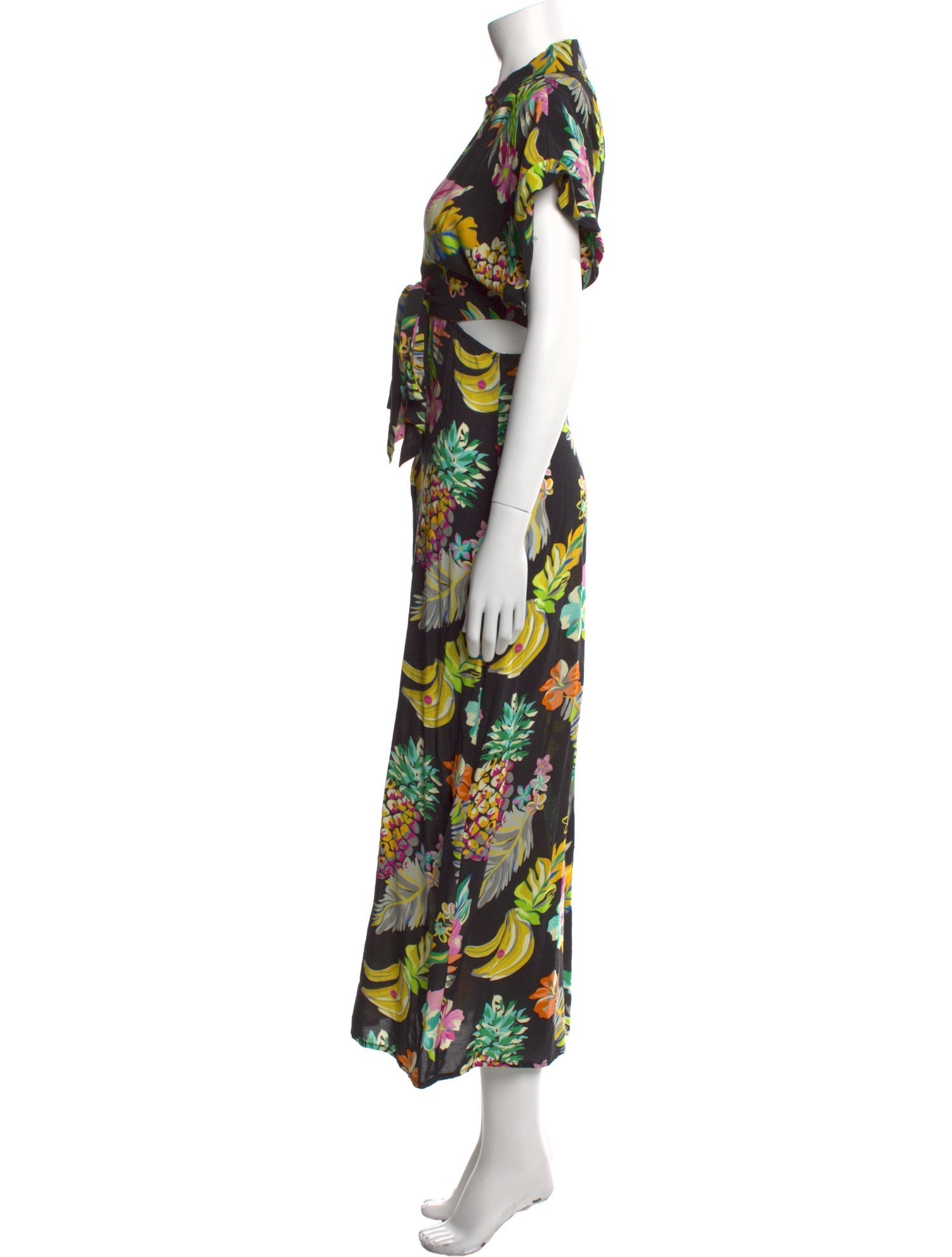 Le Superbe Floral Print Long Dress