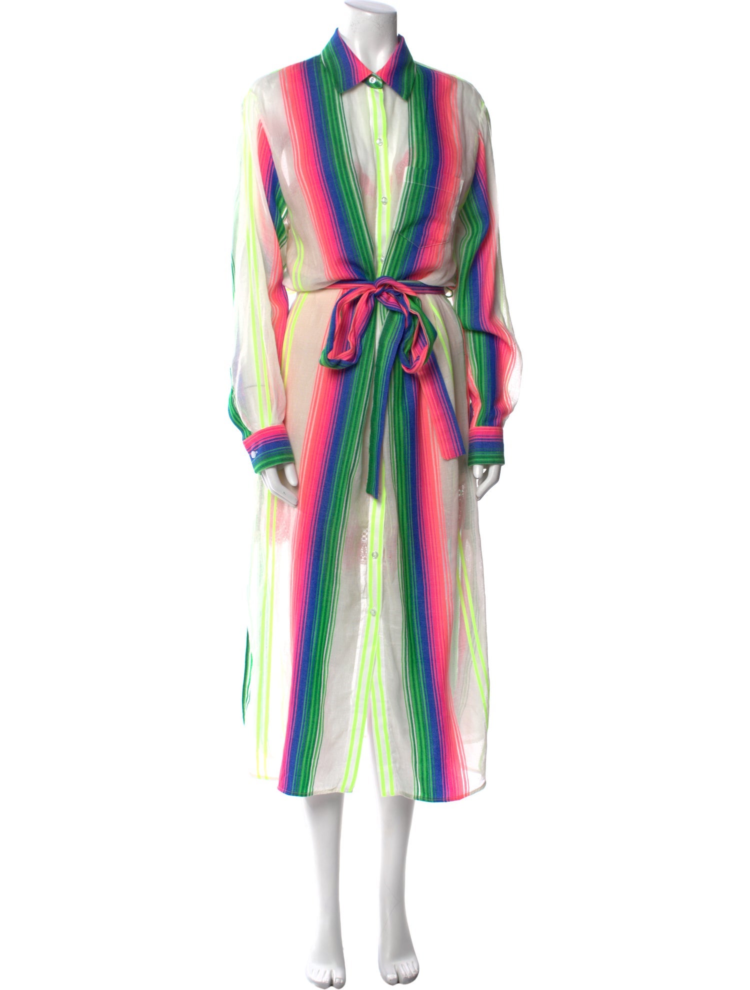 Le Superbe Striped Long Dress