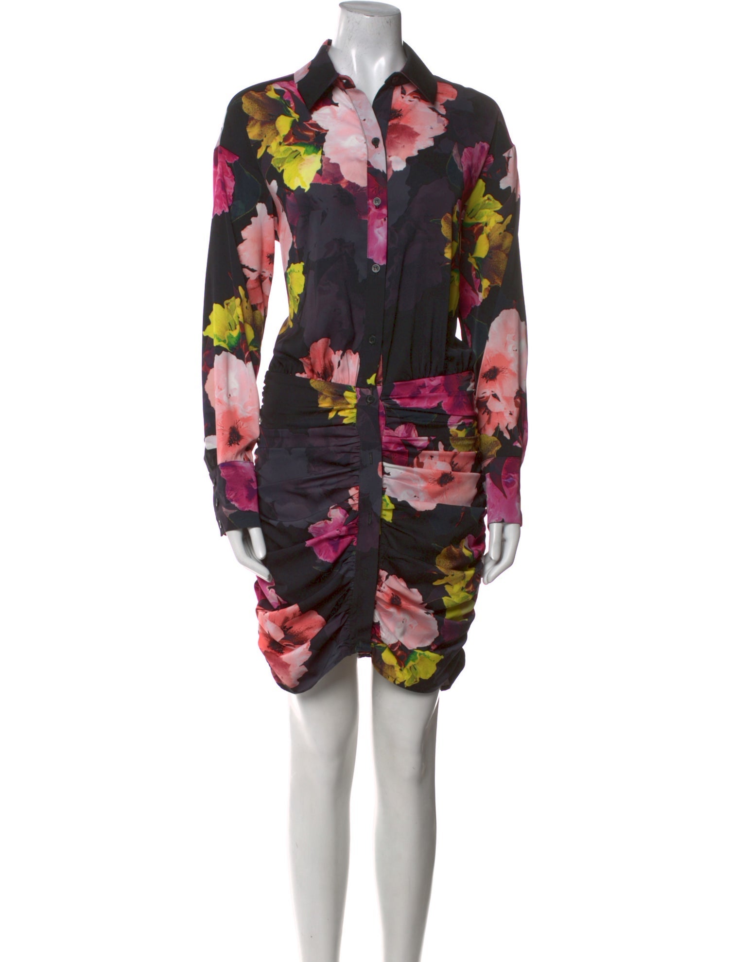Le Superbe Floral Print Knee-Length Dress