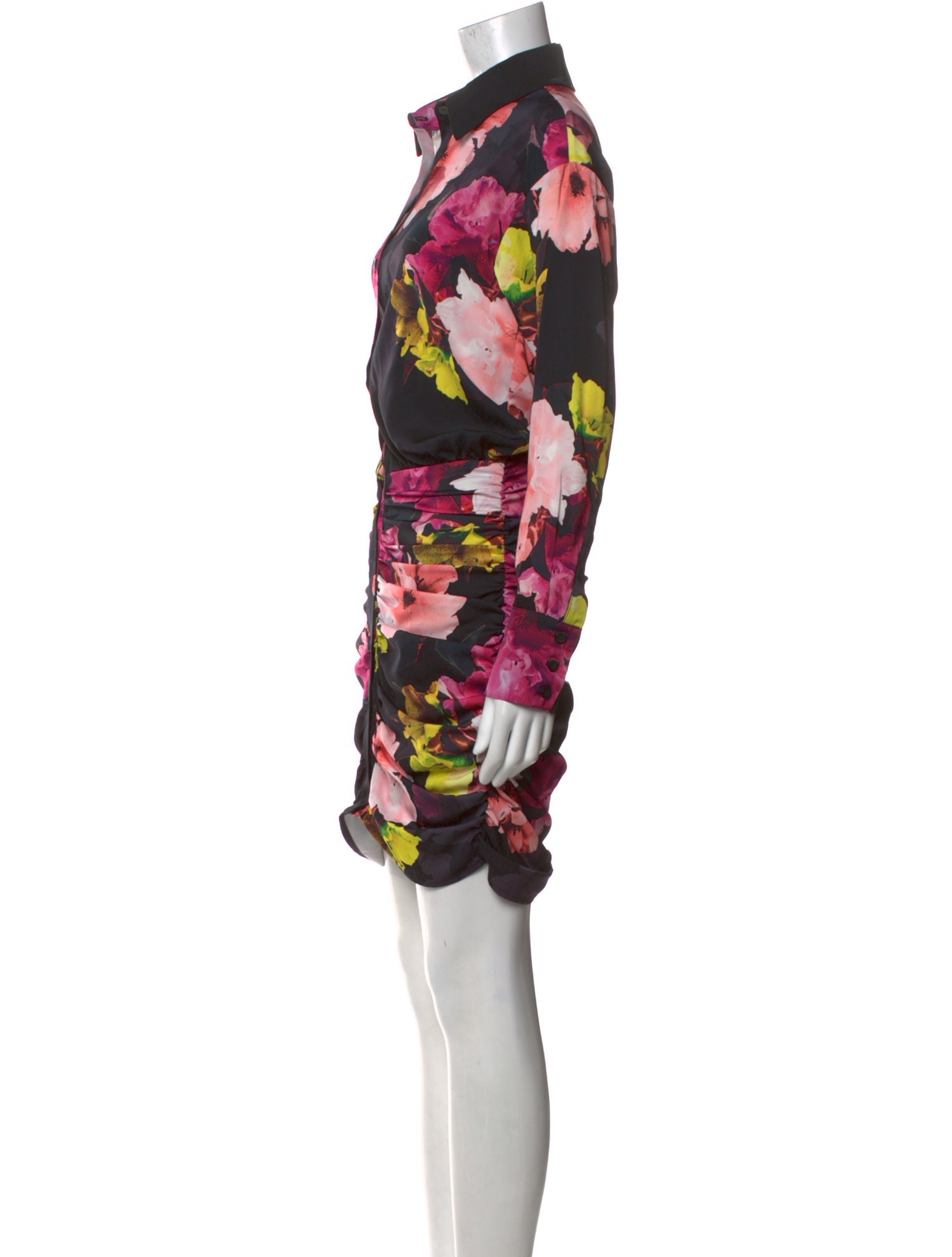 Le Superbe Floral Print Knee-Length Dress
