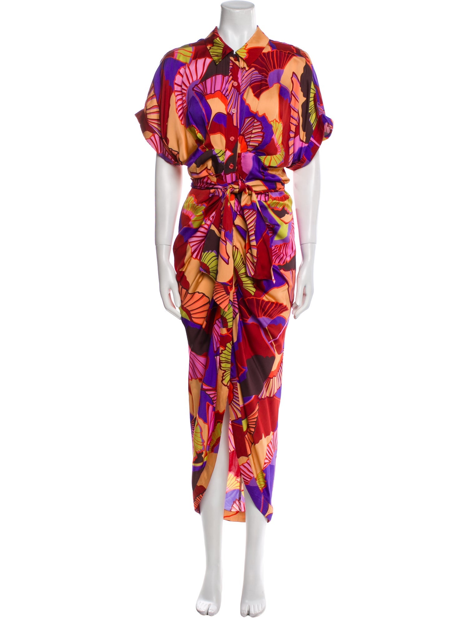 Le Superbe Printed Long Dress