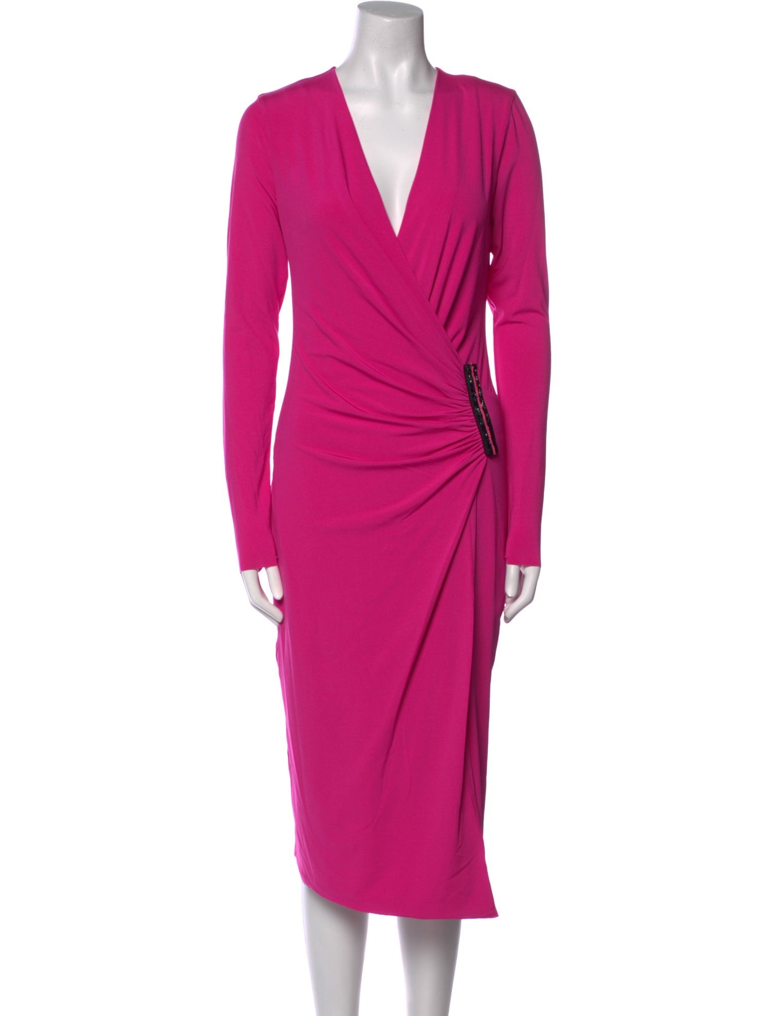 Le Superbe V-Neck Midi Length Dress w/ Tags