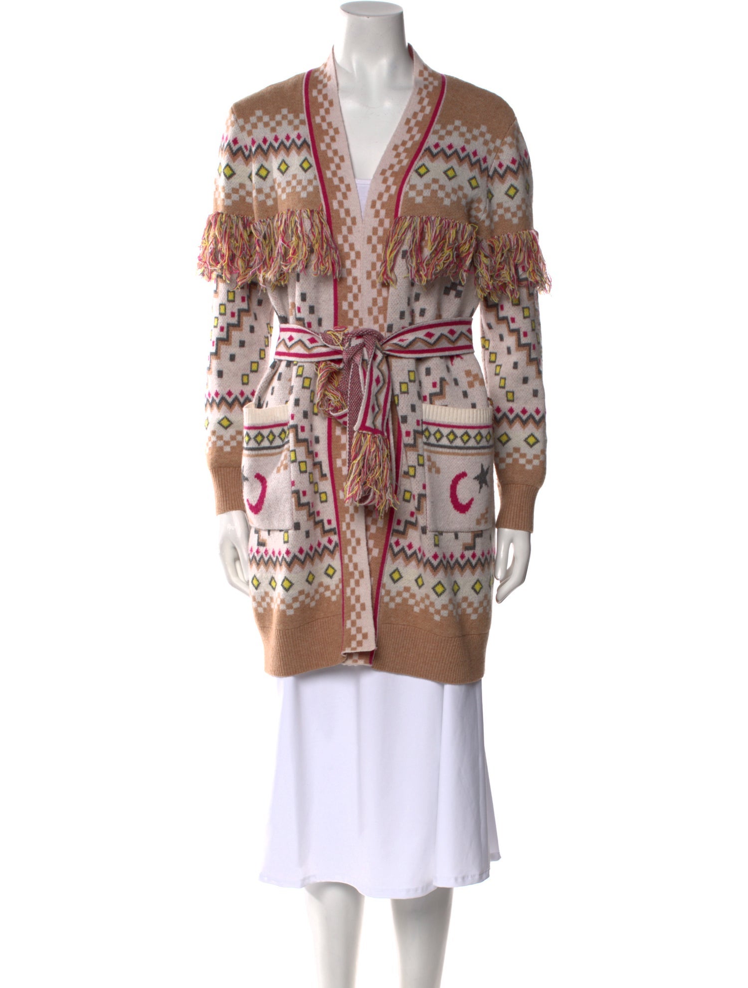 Le Superbe Wool Printed Sweater