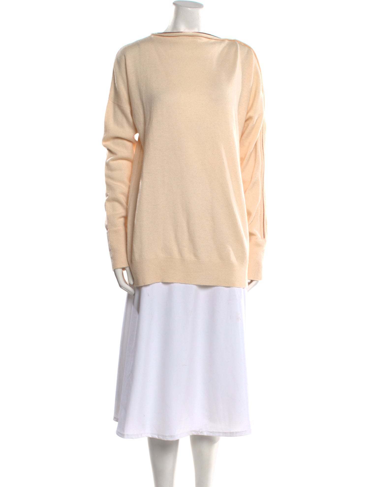 Le Superbe Cashmere Bateau Neckline Sweater w/ Tags