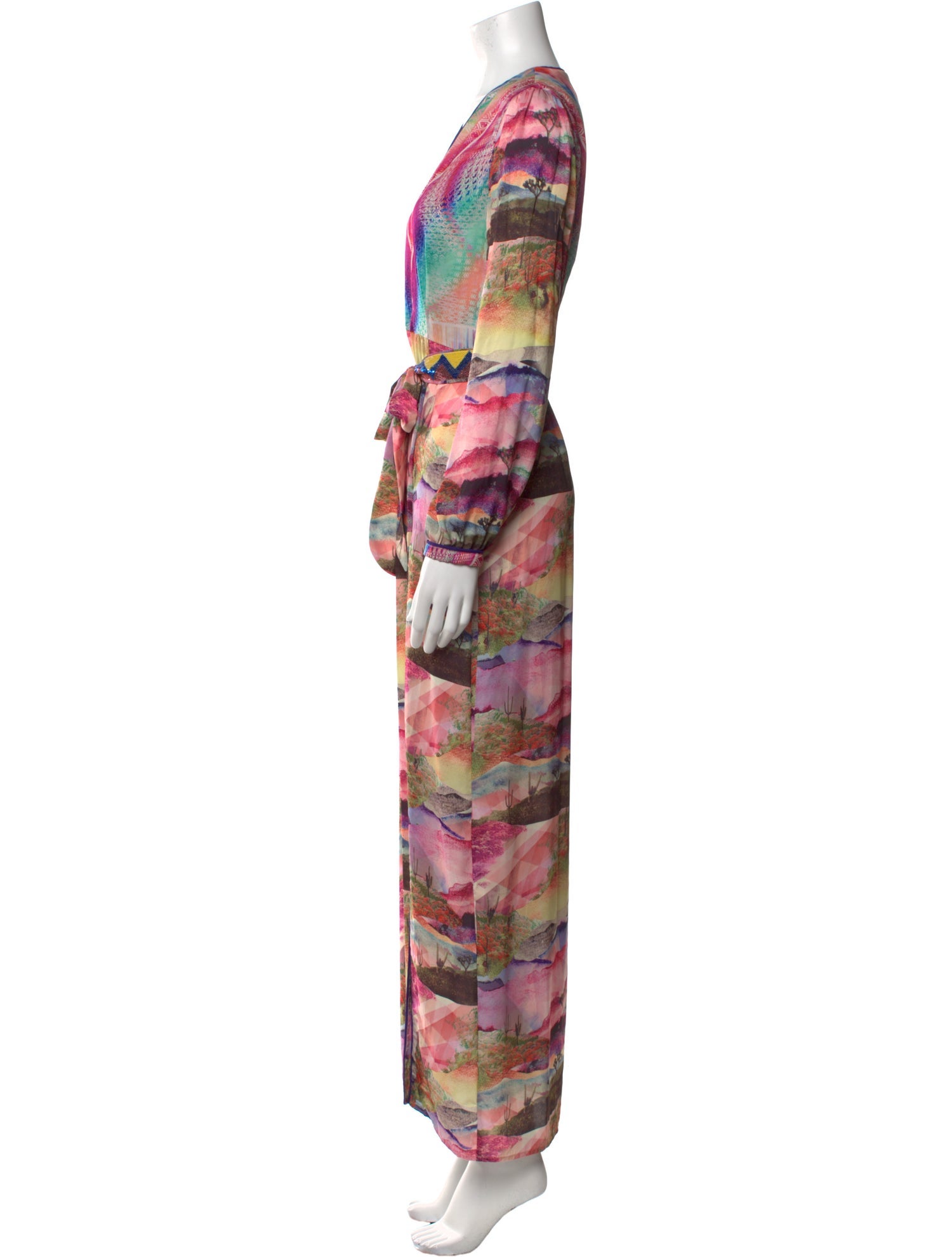 Le Superbe Printed Long Dress