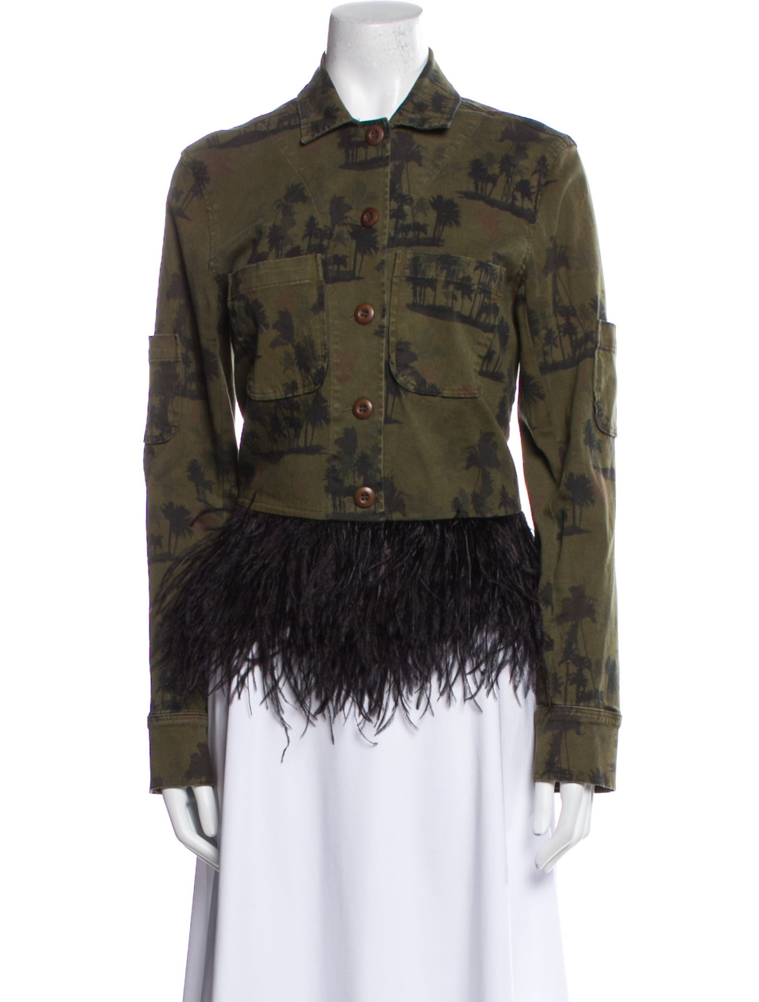 Le Superbe Printed Utility Jacket