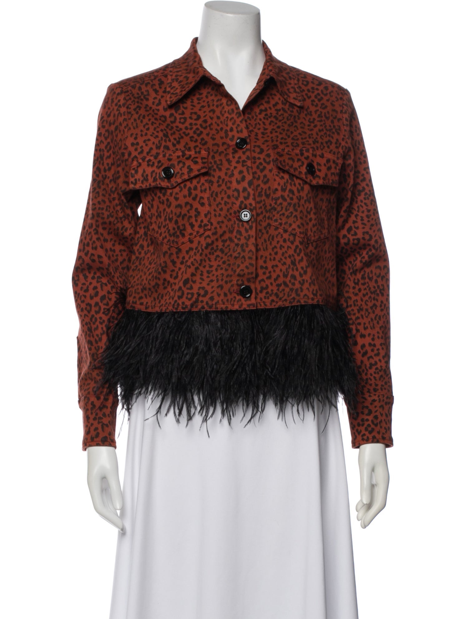 Le Superbe Tweed Pattern Jacket w/ Tags