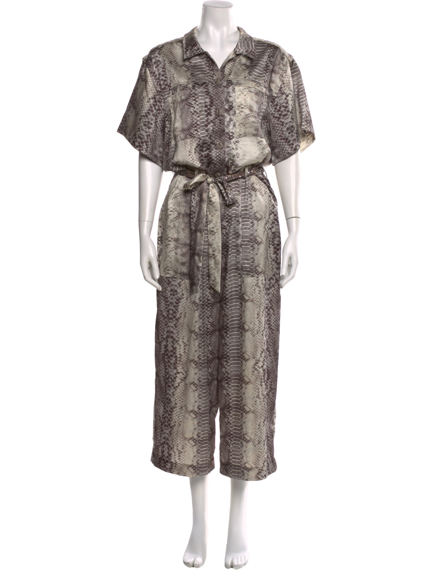 Le Superbe Animal Print Jumpsuit