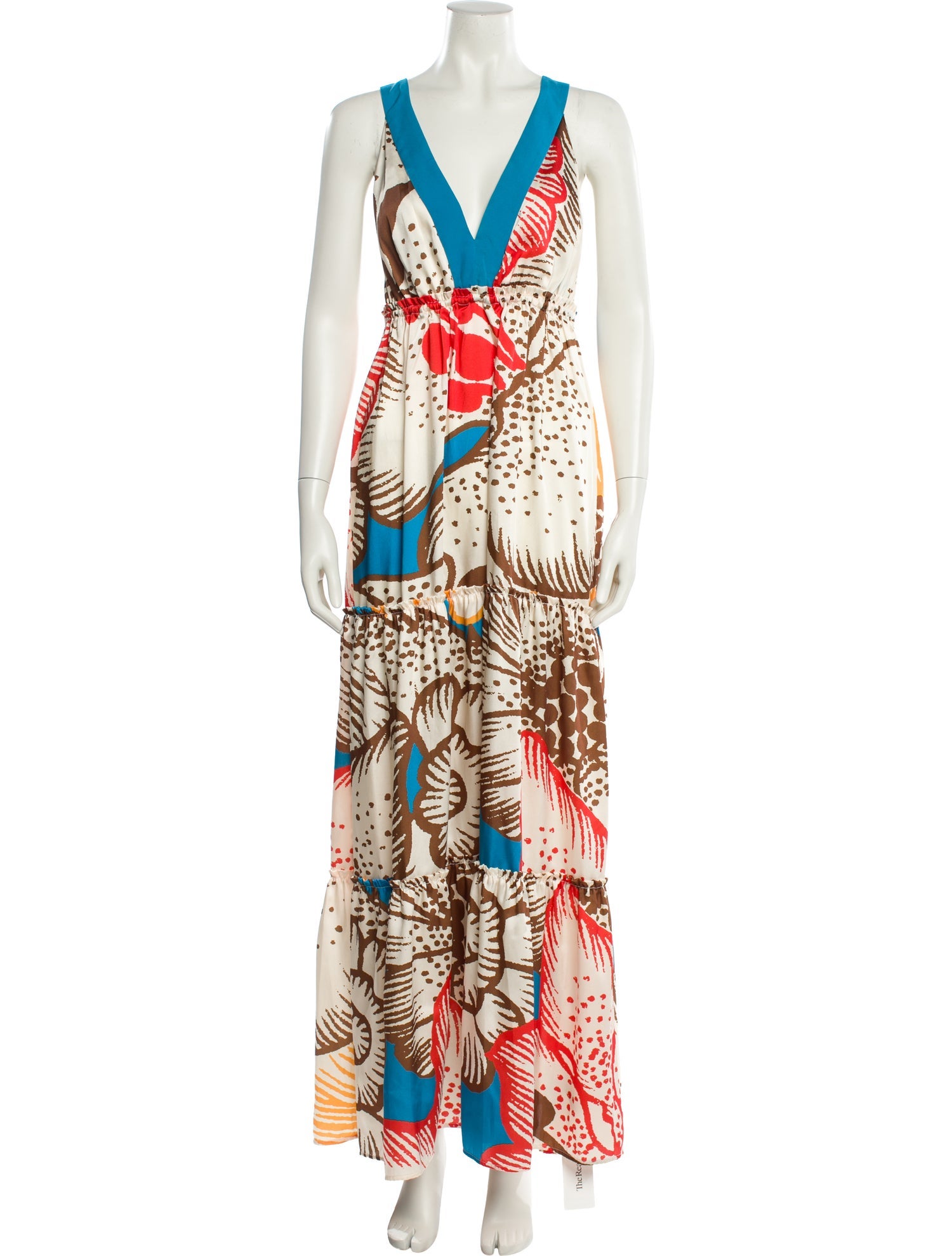 Le Superbe Printed Long Dress