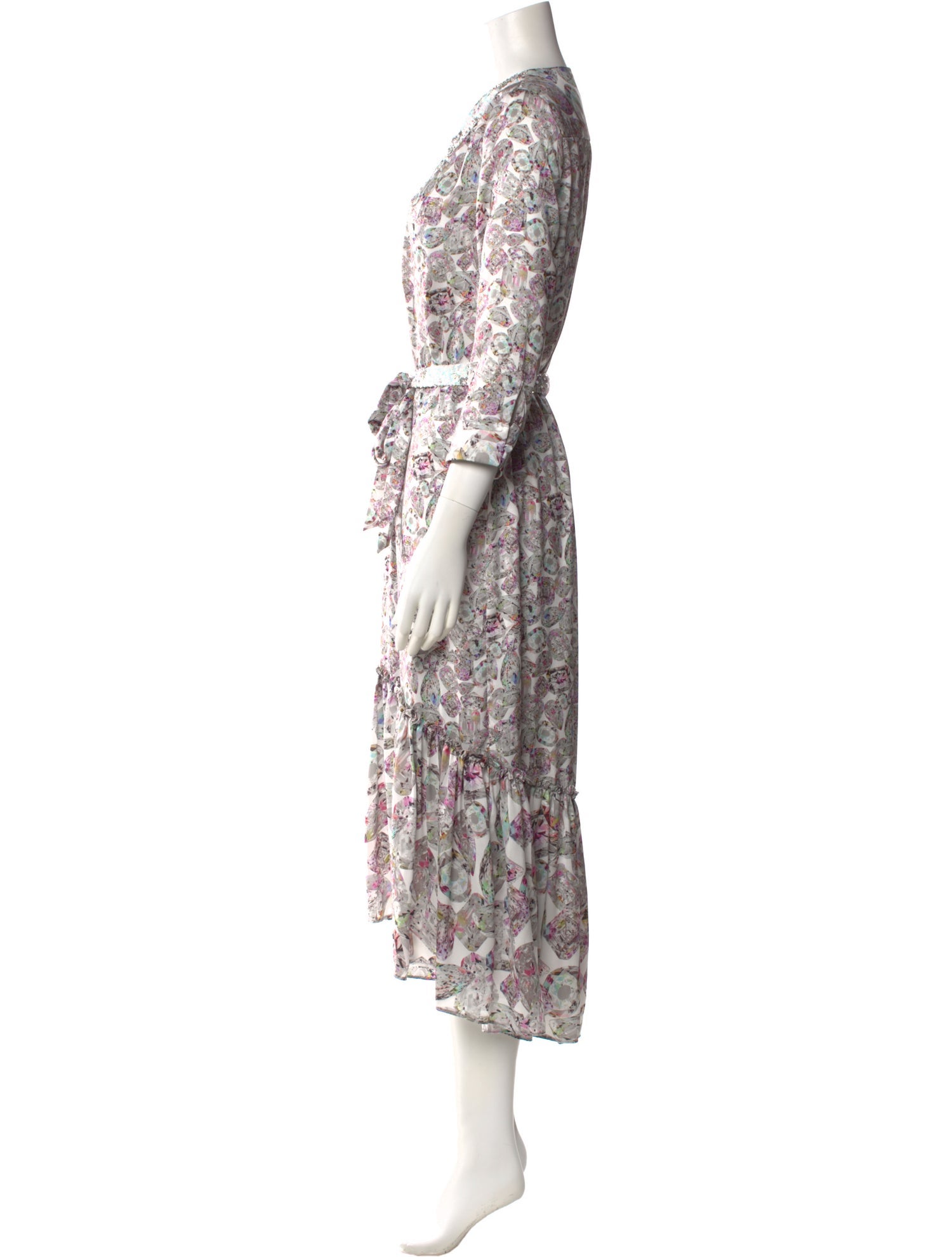 Le Superbe Floral Print Long Dress