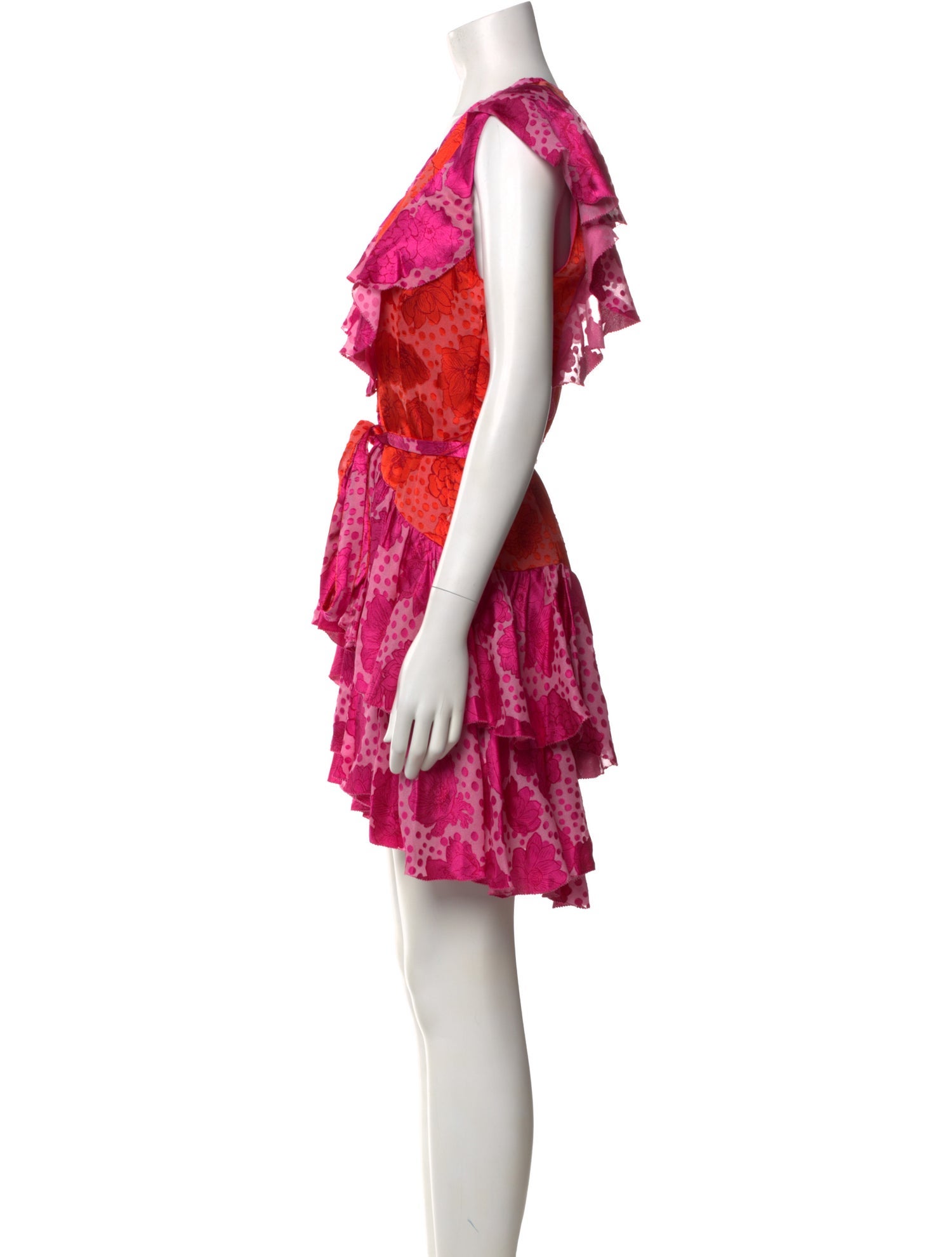 Le Superbe Printed Mini Dress w/ Tags