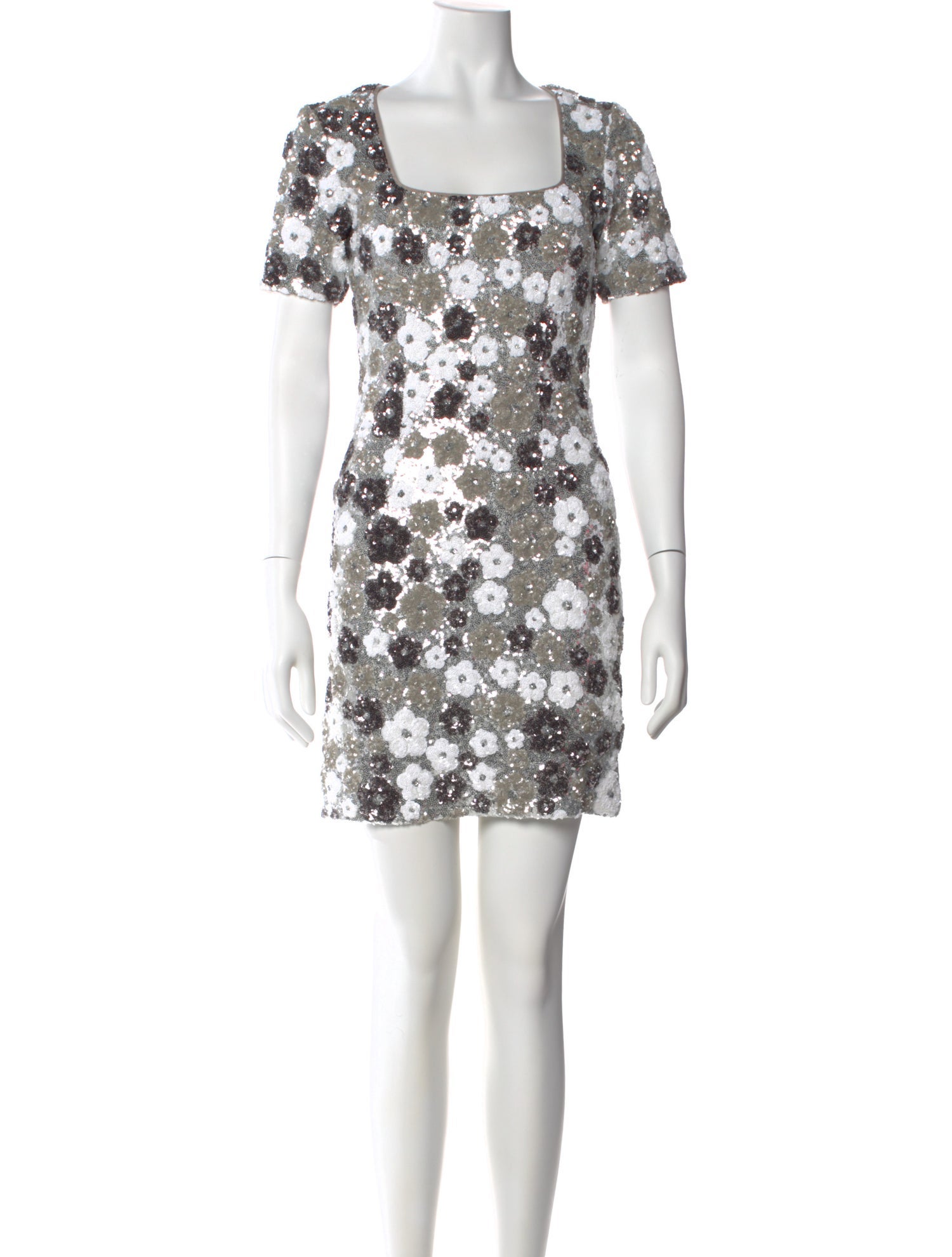 Le Superbe Floral Print Mini Dress w/ Tags