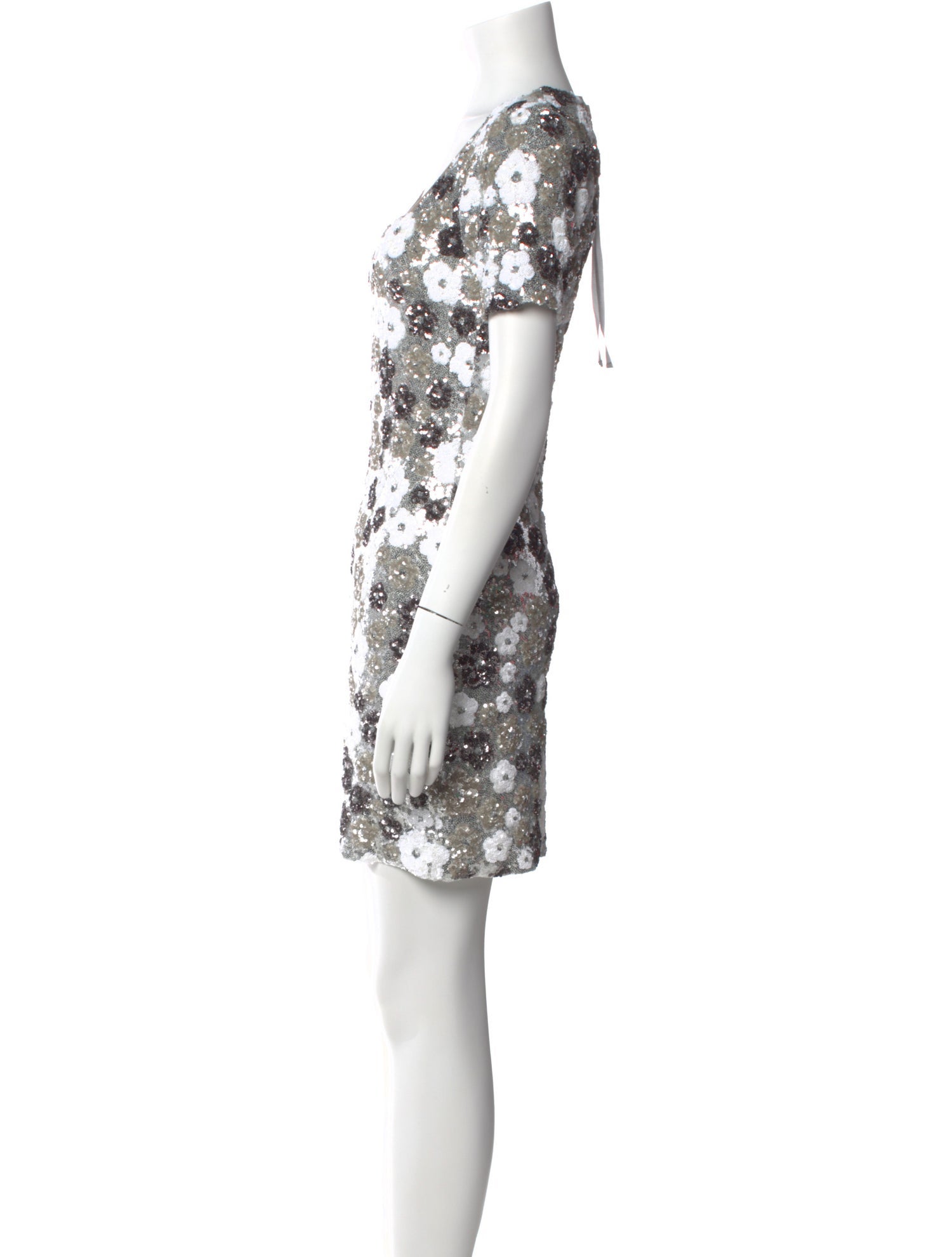 Le Superbe Floral Print Mini Dress w/ Tags