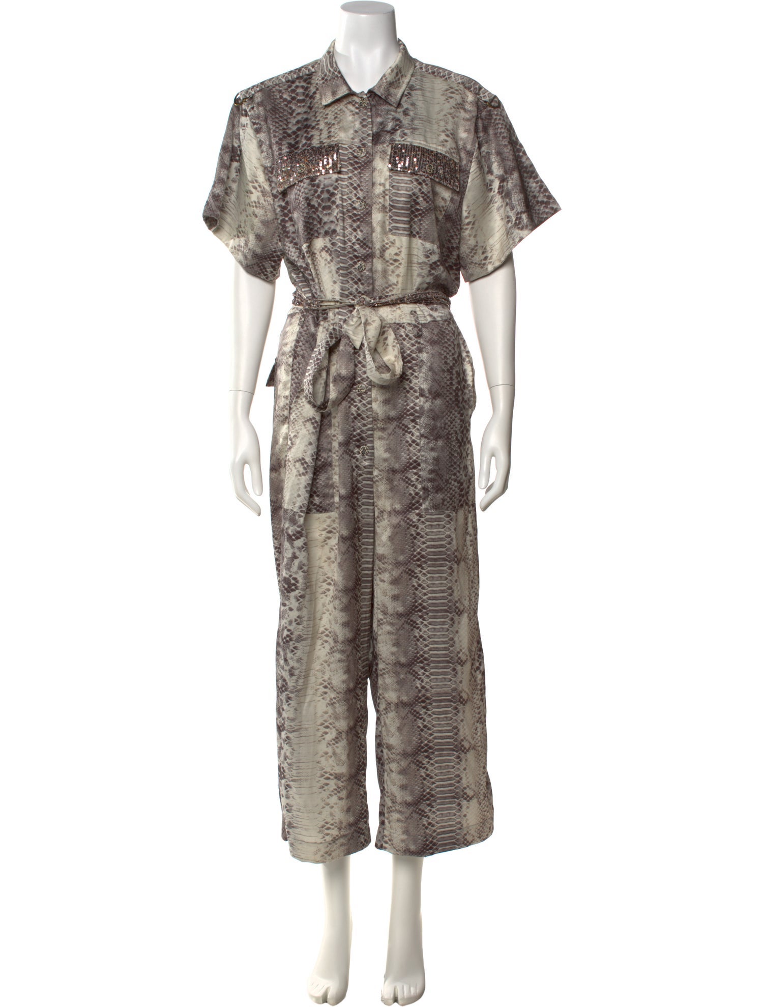 Le Superbe Animal Print Jumpsuit