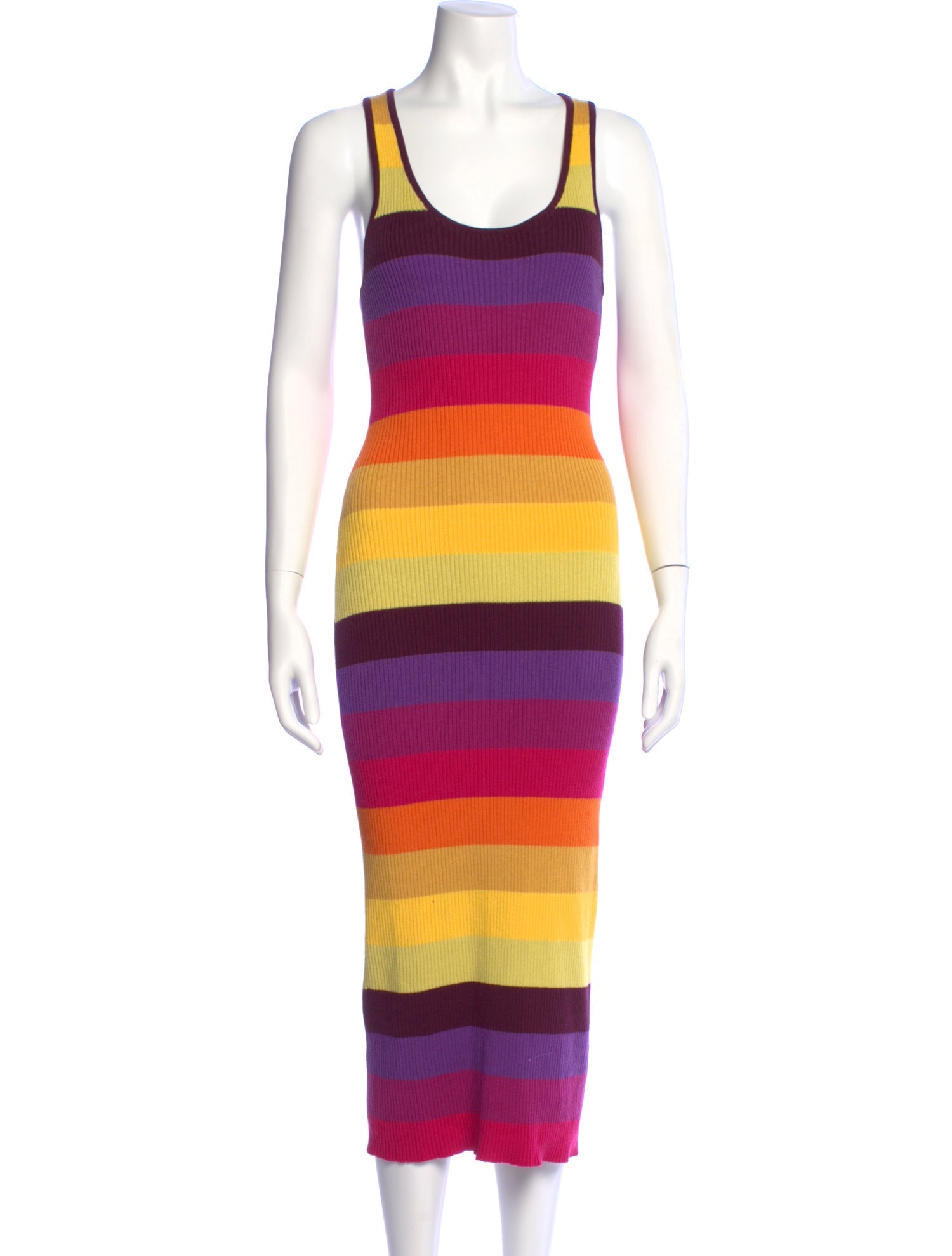 Le Superbe Striped Long Dress