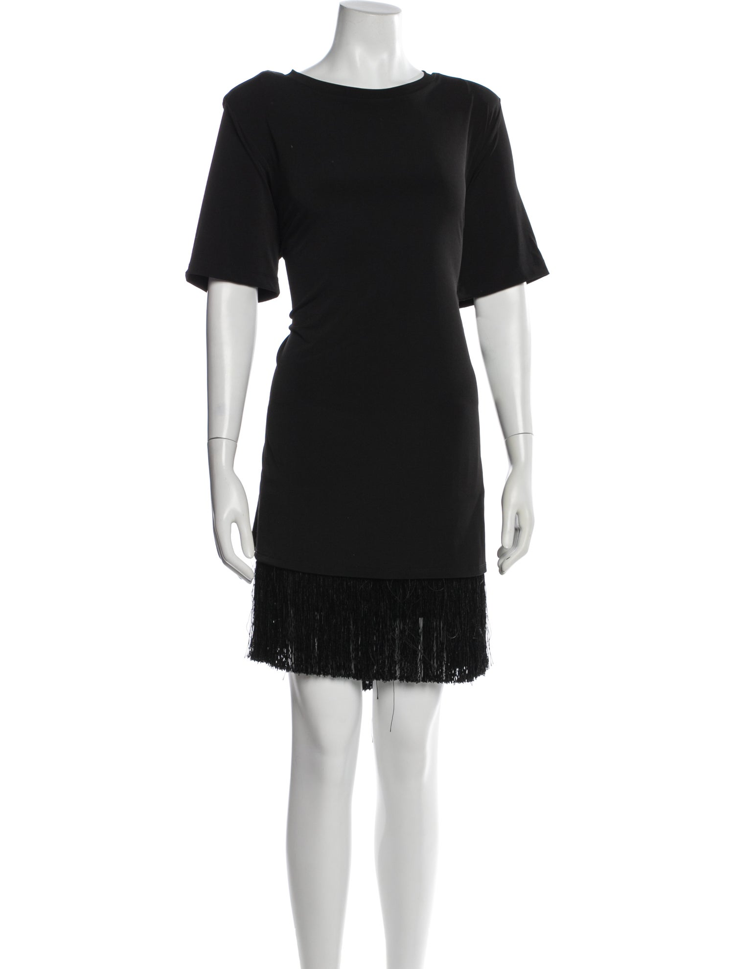 Le Superbe Bateau Neckline Mini Dress