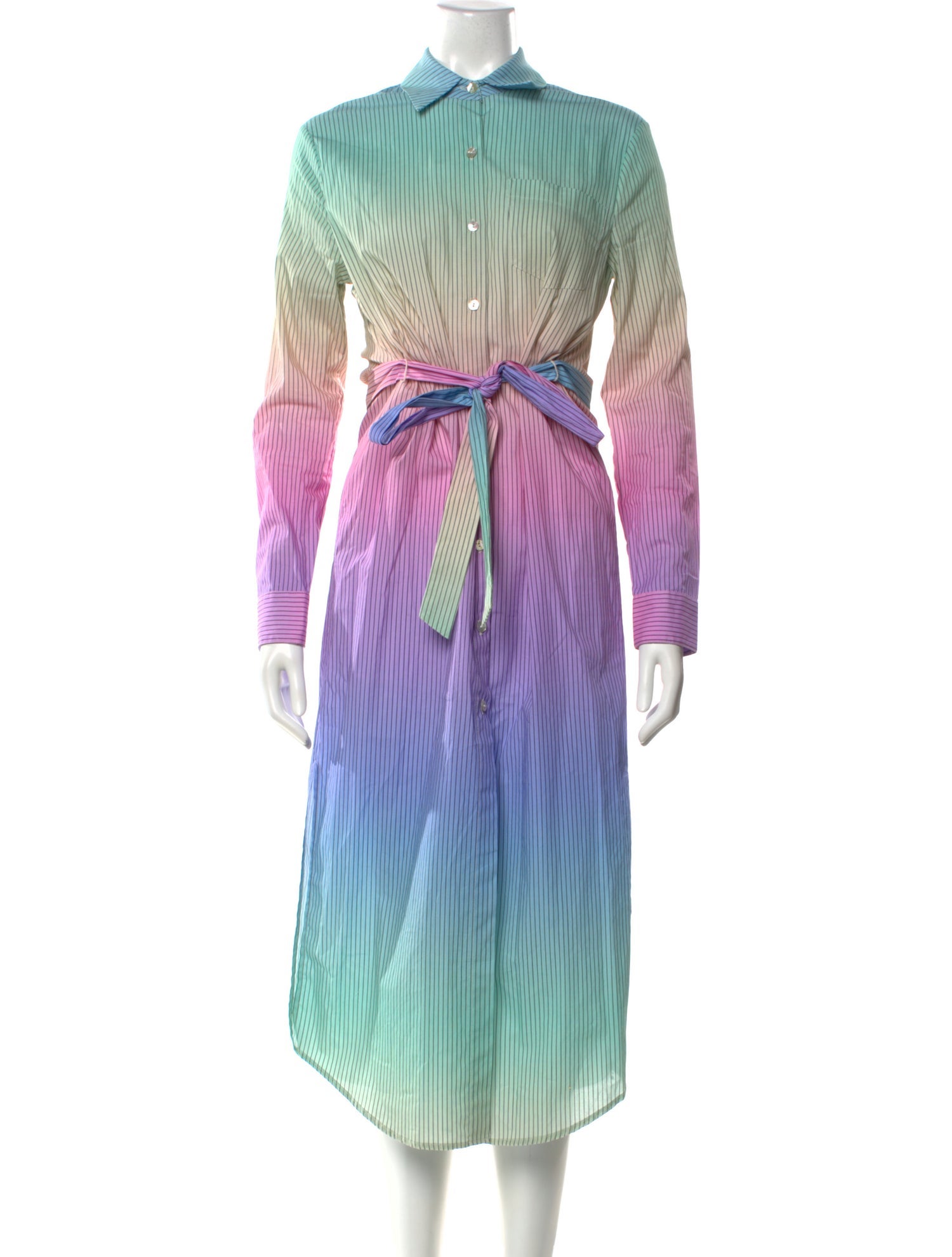 Le Superbe Tie-Dye Print Long Dress