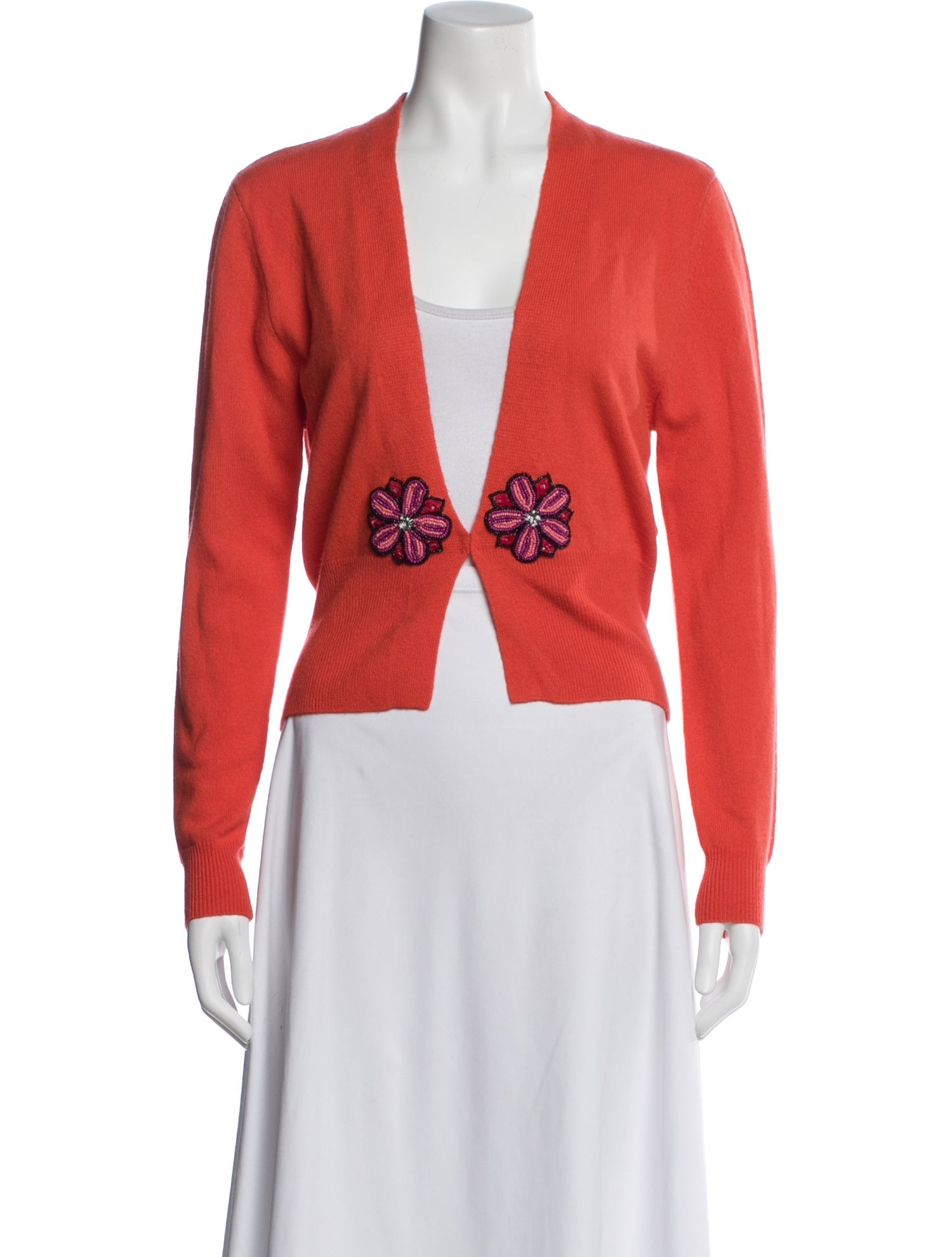 Le Superbe Cashmere V-Neck Sweater w/ Tags