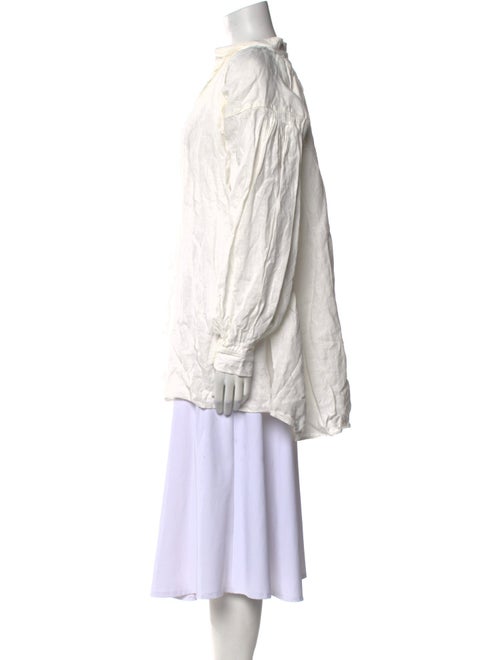 Les Vacances D'Irina Linen Mini Dress