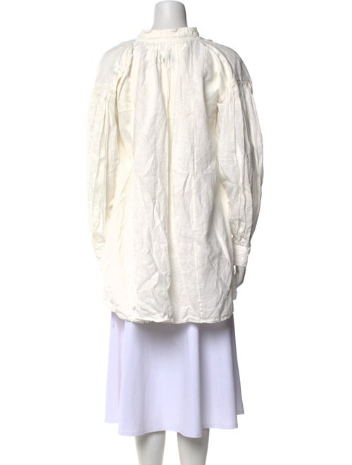 Les Vacances D'Irina Linen Mini Dress