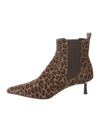 Lambertson Truex Ponyhair Animal Print Boots