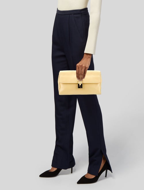 Lambertson Truex Leather Clutch