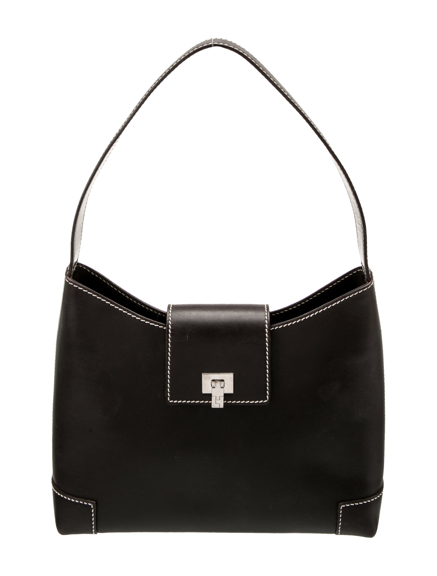 Lambertson Truex Leather Shoulder Bag