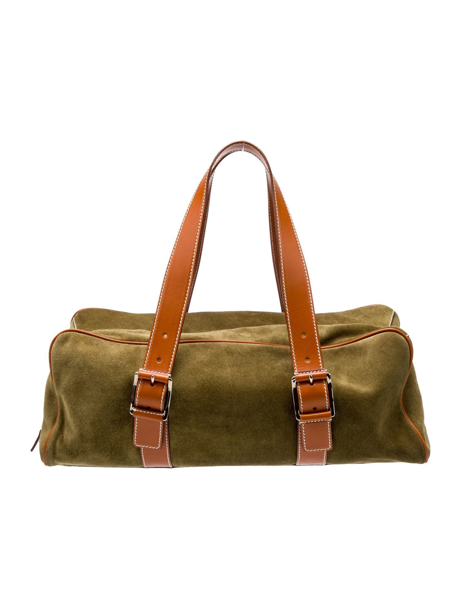 Lambertson Truex Suede Shoulder Bag