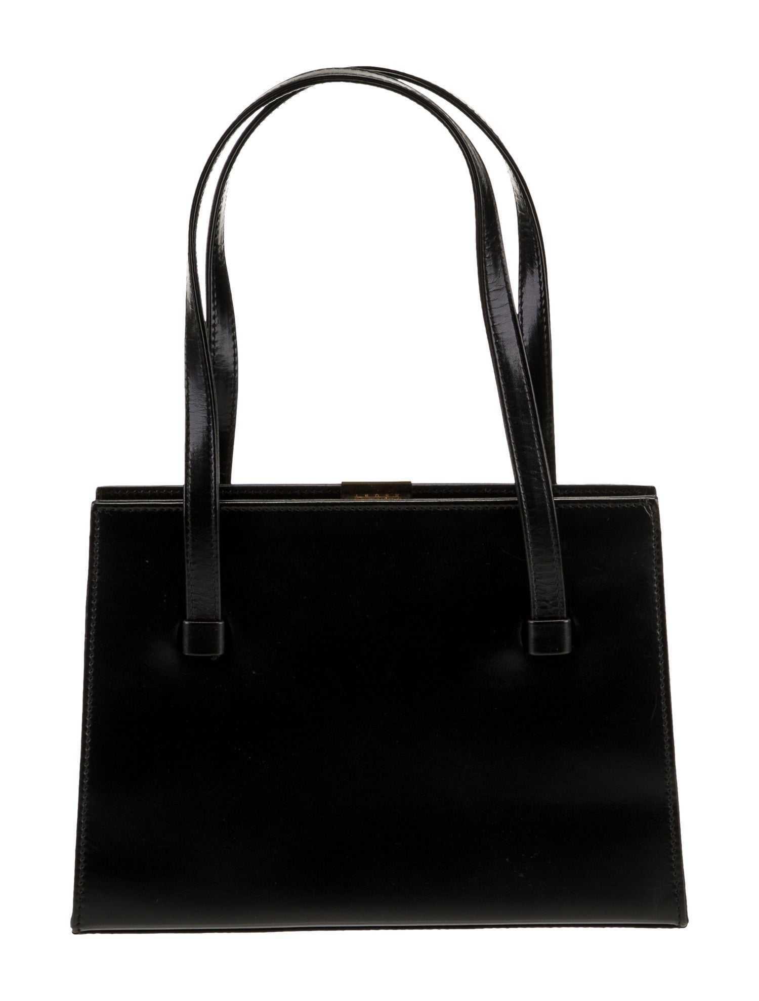 Lambertson Truex Leather Top Handle Bag