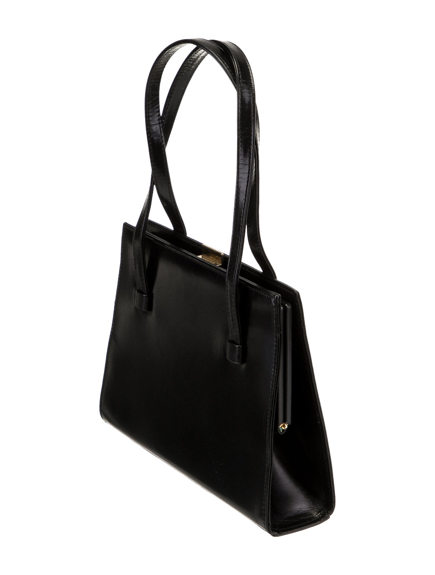 Lambertson Truex Leather Top Handle Bag