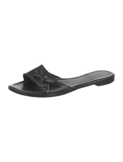 Lambertson Truex Leather Slides
