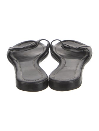 Lambertson Truex Leather Slides