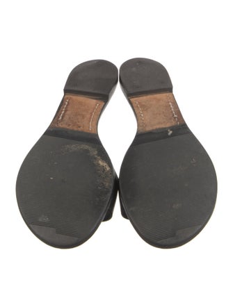 Lambertson Truex Leather Slides