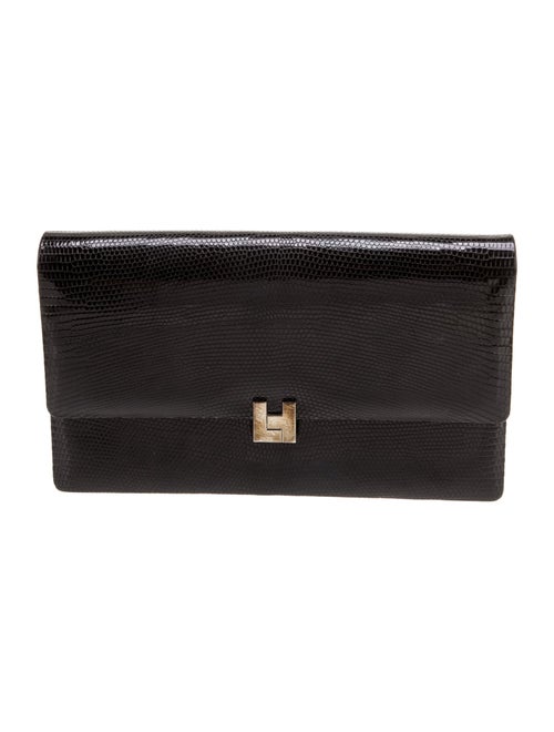 Lambertson Truex Patent Leather Clutch