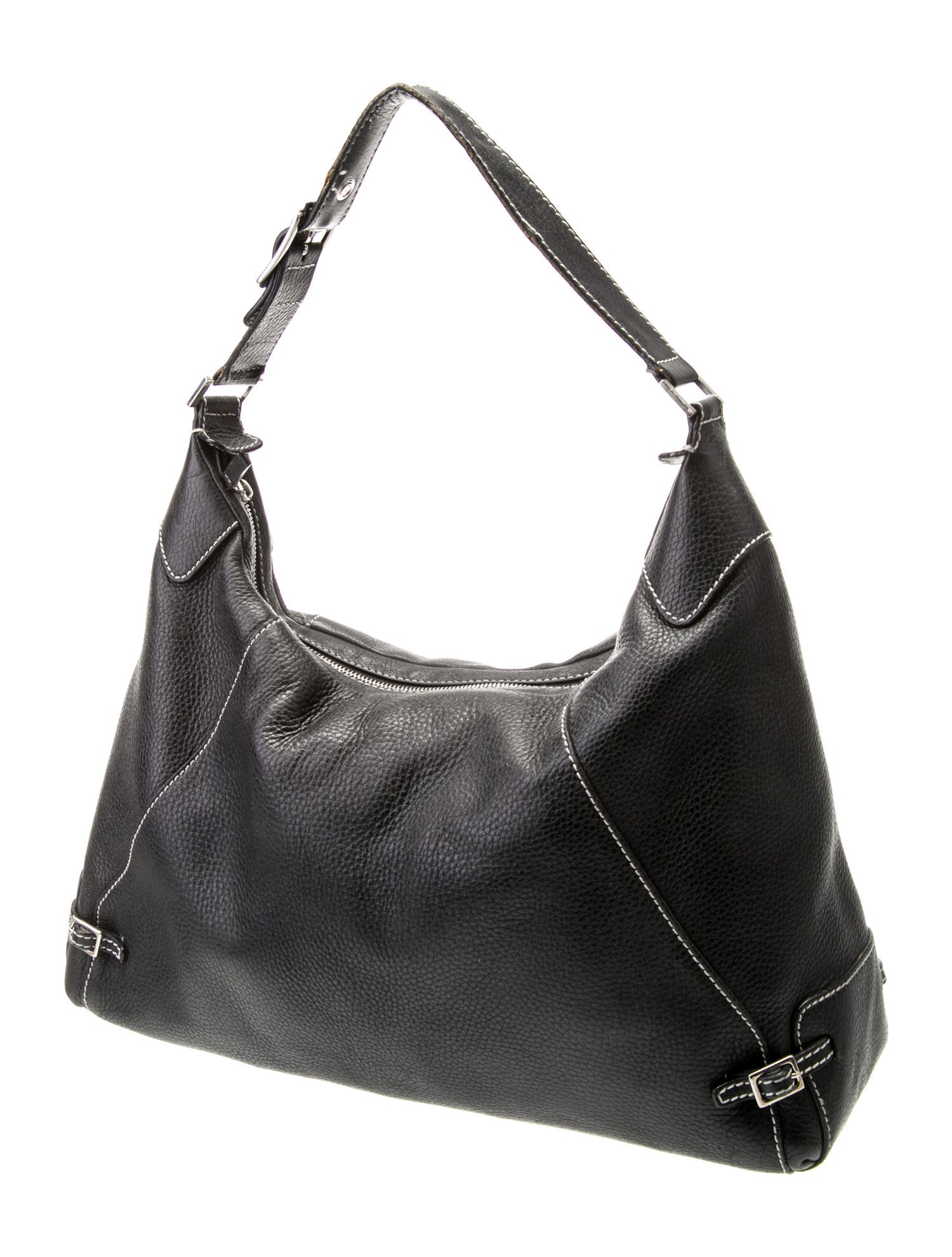 Lambertson Truex Leather Shoulder Bag