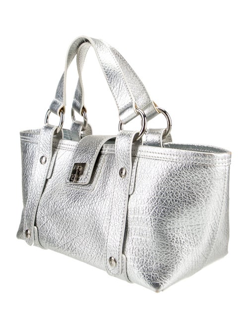 Lambertson Truex Leather Top Handle Bag