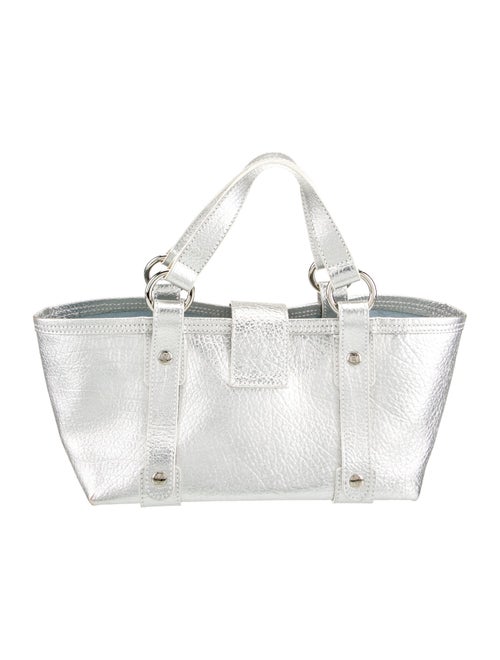 Lambertson Truex Leather Top Handle Bag