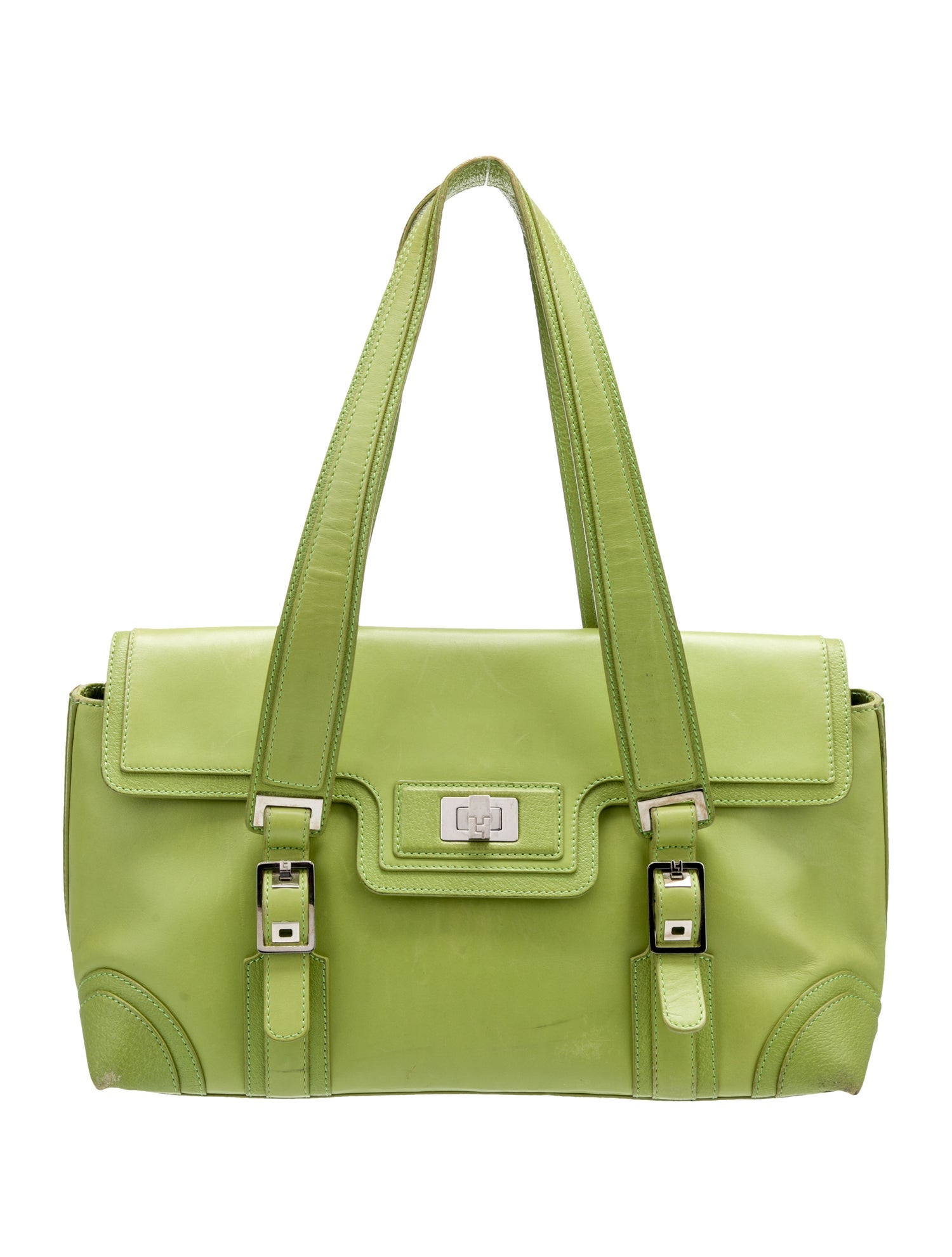 Lambertson Truex Leather Shoulder Bag