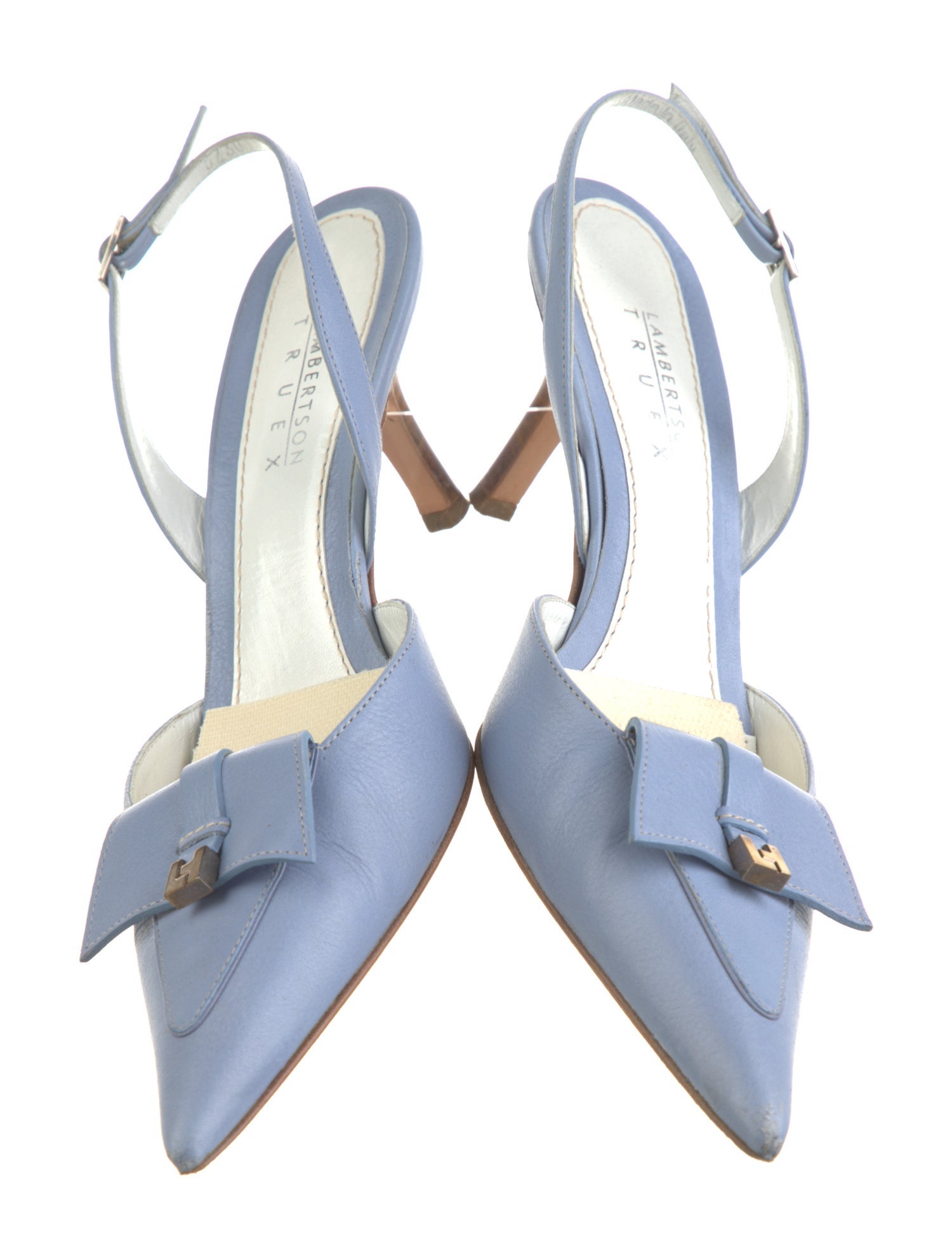 Lambertson Truex Leather Slingback Pumps